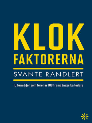 cover image of Klokfaktorerna